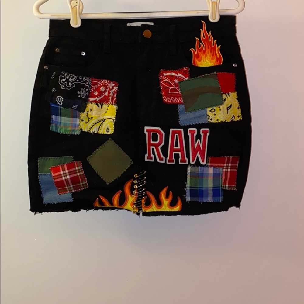 Women’s patchwork skirt